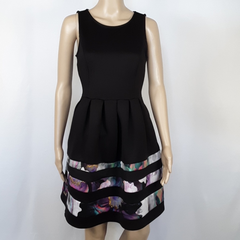🍁APT. 9 Black Full Style Pleated Pocketed D…